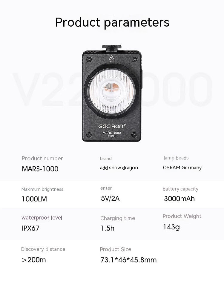 German Bicycle Light Hoisting Riding Headlight Road Mountain Strong Light Nigh - Bellarte Enchanté German Bicycle Light Hoisting Riding Headlight Road Mountain Strong Light Nigh